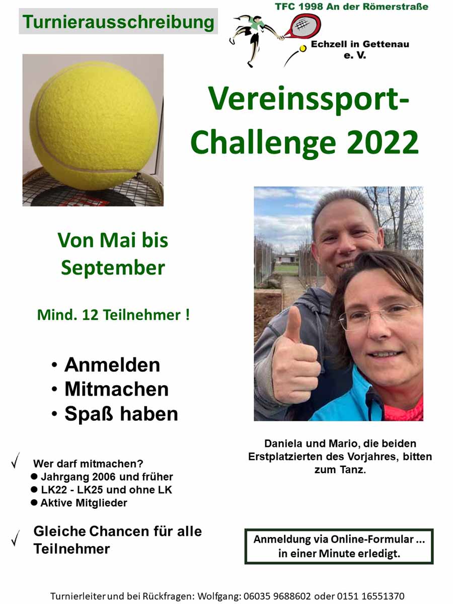 Vereinssport-Challenge 2022