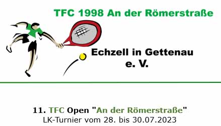 LK-Turnier 11. TFC Open 'An der Römerstraße'