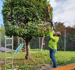 Arbeitseinsatz Umfeld