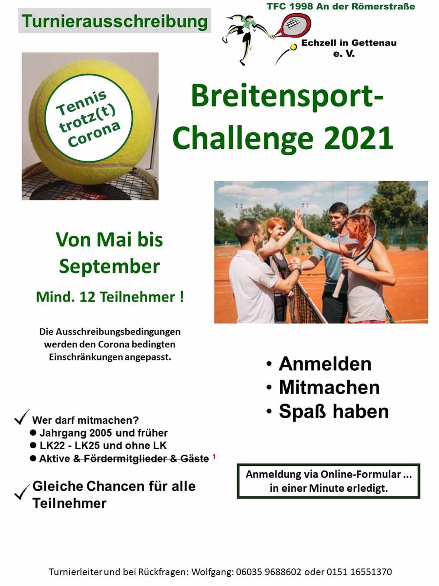 Vereinssport-Challenge 2021