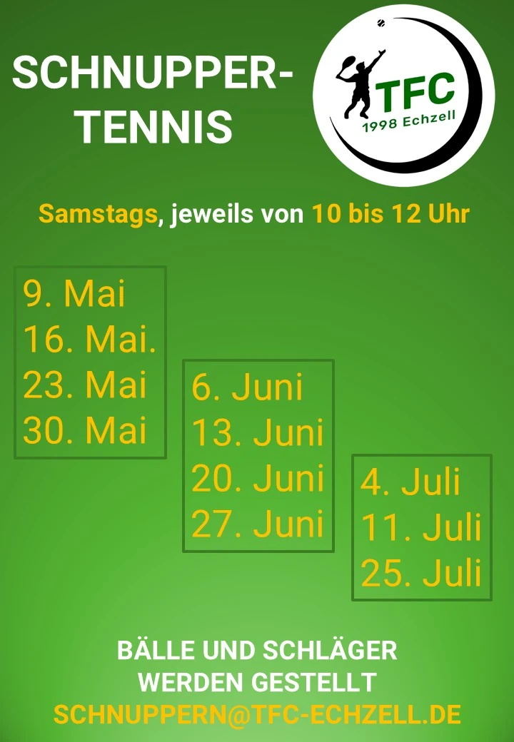 Schnuppertennis