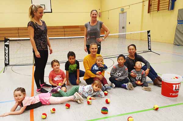 Start Minis in der Turnhalle 2022/2023