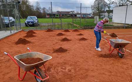 Plätze instandsetzen