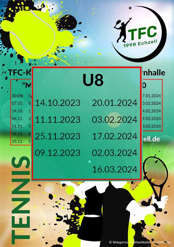 Tennis-Kids 'u8' 2023/2024